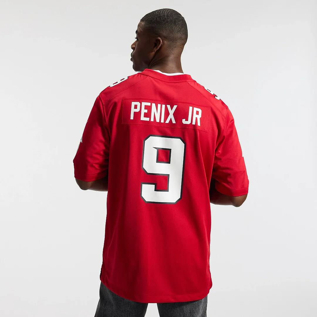 Zennovawear Michael Penix Jr. Atlanta Falcons Game Jersey - Red