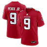 Zennovawear Michael Penix Jr. Atlanta Falcons Game Jersey - Red