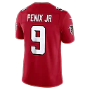 Zennovawear Michael Penix Jr. Atlanta Falcons Team Vapor FUSE. Stitched Limited Jersey - Red