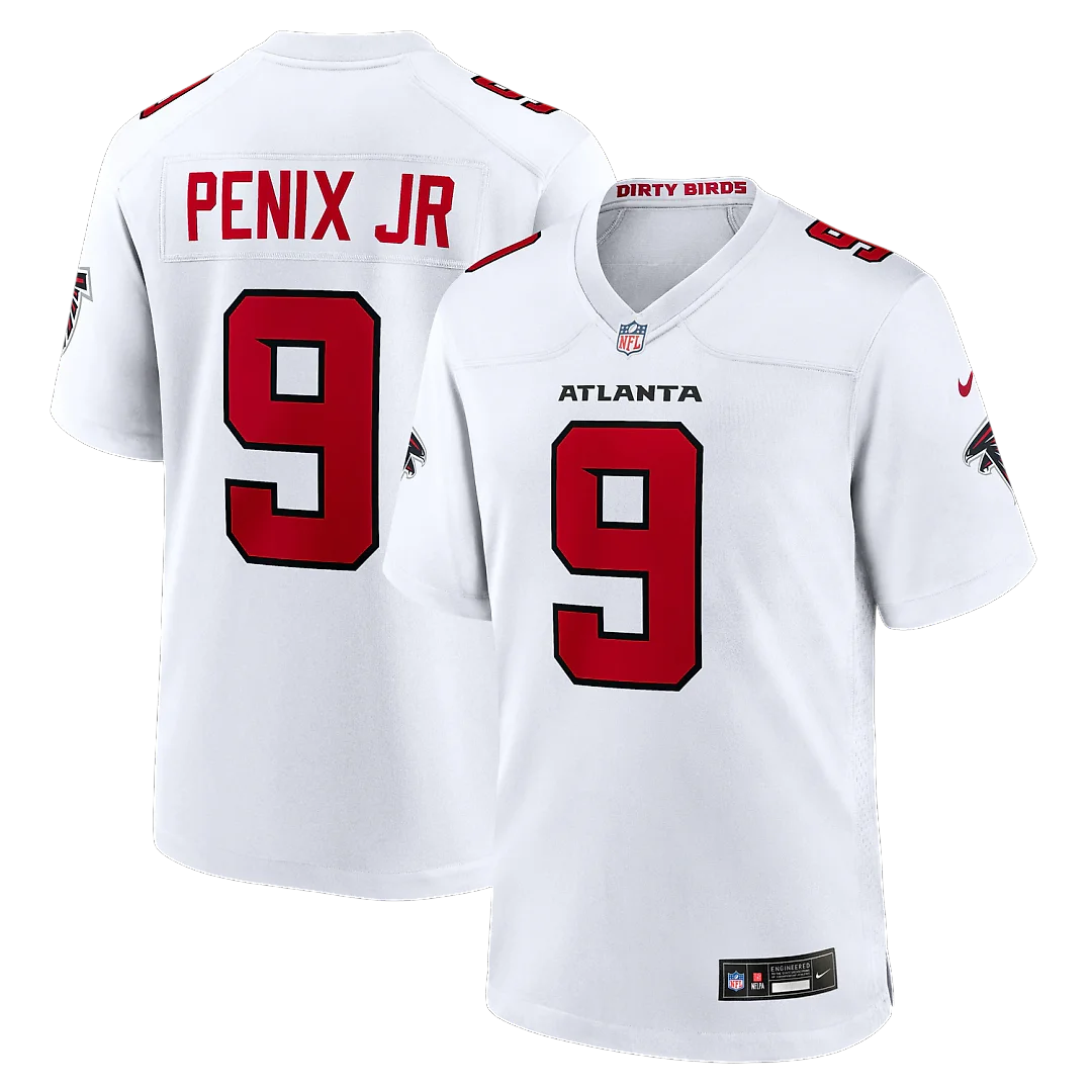 Zennovawear Michael Penix Jr. Atlanta Falcons Game Jersey - White