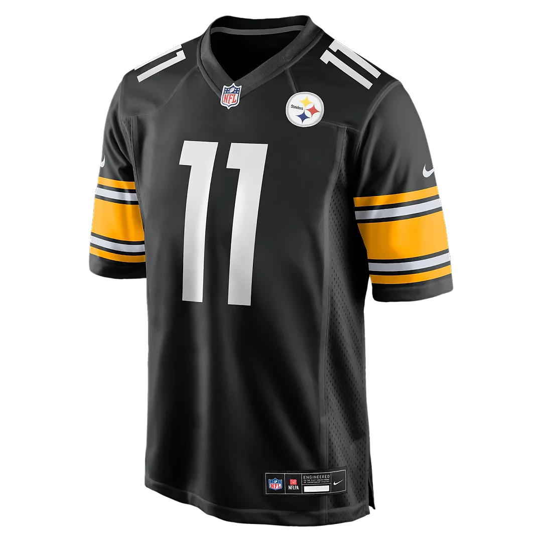 Zennovawear Michael Pittman Jr. Pittsburgh Steelers Game Jersey - Black