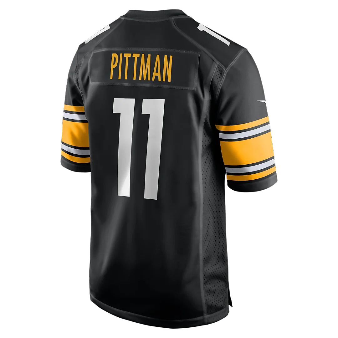 Zennovawear Michael Pittman Jr. Pittsburgh Steelers Game Jersey - Black