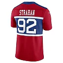 Zennovawear Michael Strahan New York Giants Alternate Vapor FUSE. Retired Player Limited Jersey - Century Red