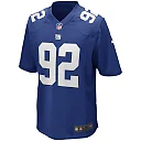 Zennovawear Michael Strahan New York Giants Game Retired Player Jersey - Royal
