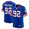 Zennovawear Michael Strahan New York Giants Retired Player Alternate Game Jersey - Royal