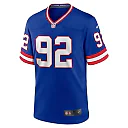 Zennovawear Michael Strahan New York Giants Retired Player Alternate Game Jersey - Royal
