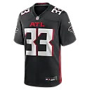 Zennovawear Michael Turner Atlanta Falcons Game Retired Player Jersey - Black