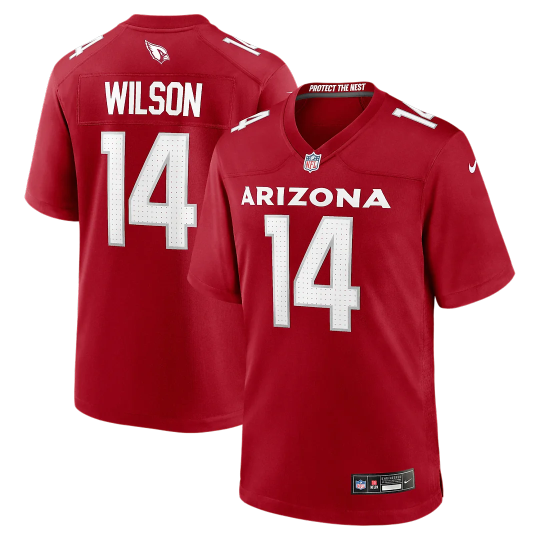 Zennovawear Michael Wilson Arizona Cardinals Team Game Jersey - Cardinal