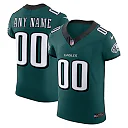 Zennovawear Philadelphia Eagles Team Vapor FUSE. Elite Custom Jersey - Midnight Green