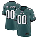 Zennovawear Philadelphia Eagles Team Custom Game Jersey - Midnight Green