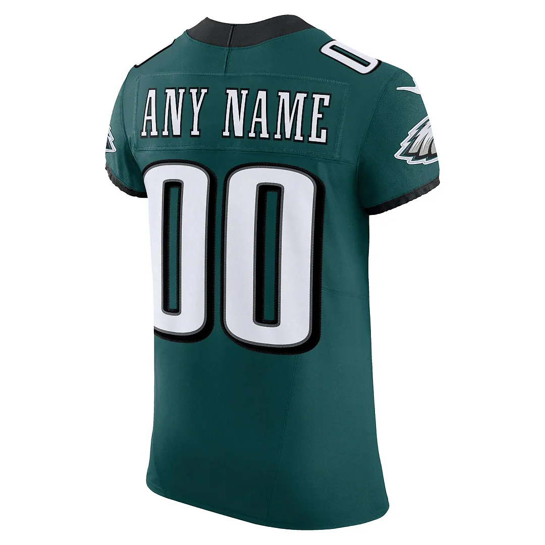 Zennovawear Philadelphia Eagles Vapor FUSE. Elite Custom Jersey - Midnight Green