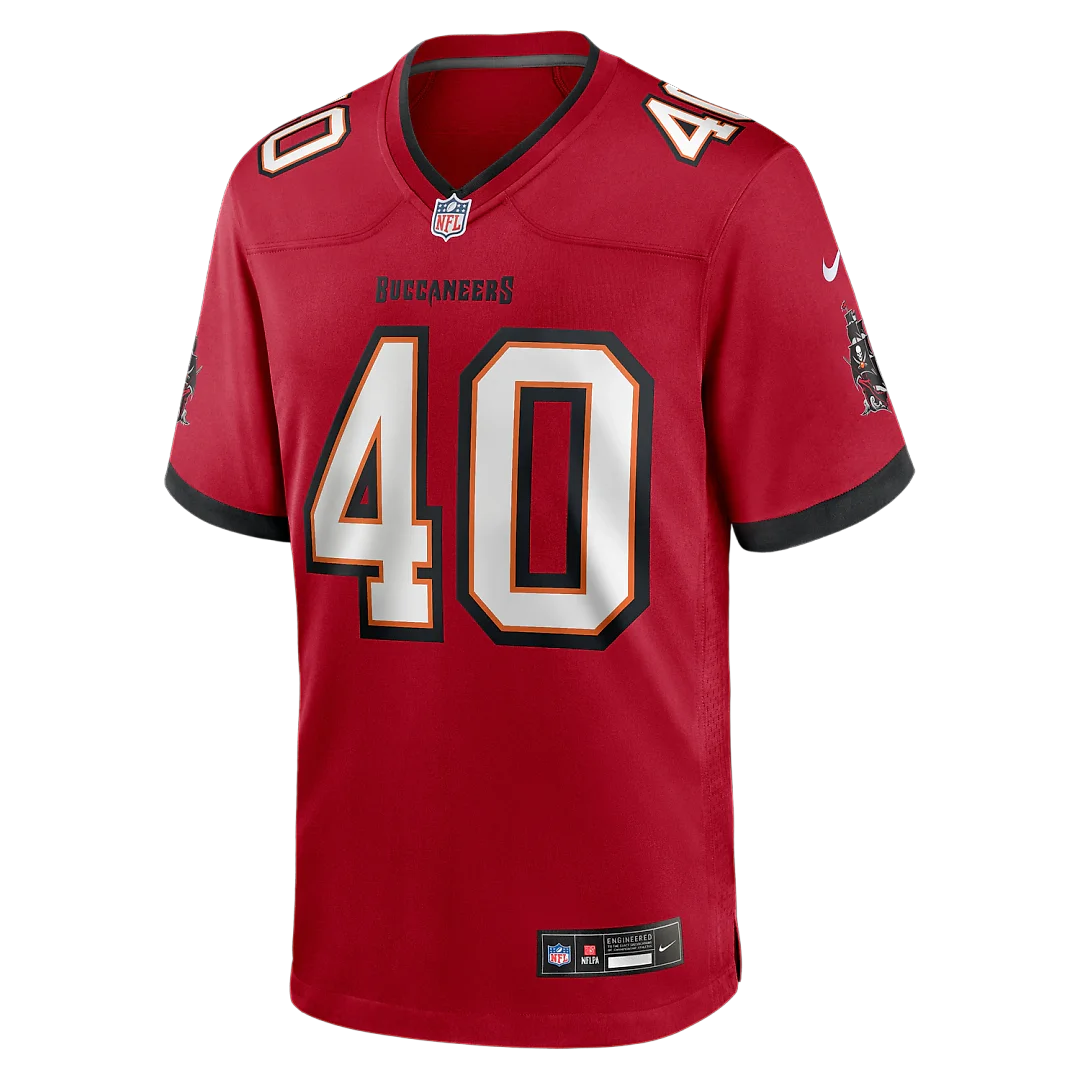 Zennovawear Mike Alstott Tampa Bay Buccaneers Retired Player Game Jersey - Red