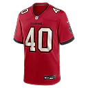 Zennovawear Mike Alstott Tampa Bay Buccaneers Retired Player Game Jersey - Red