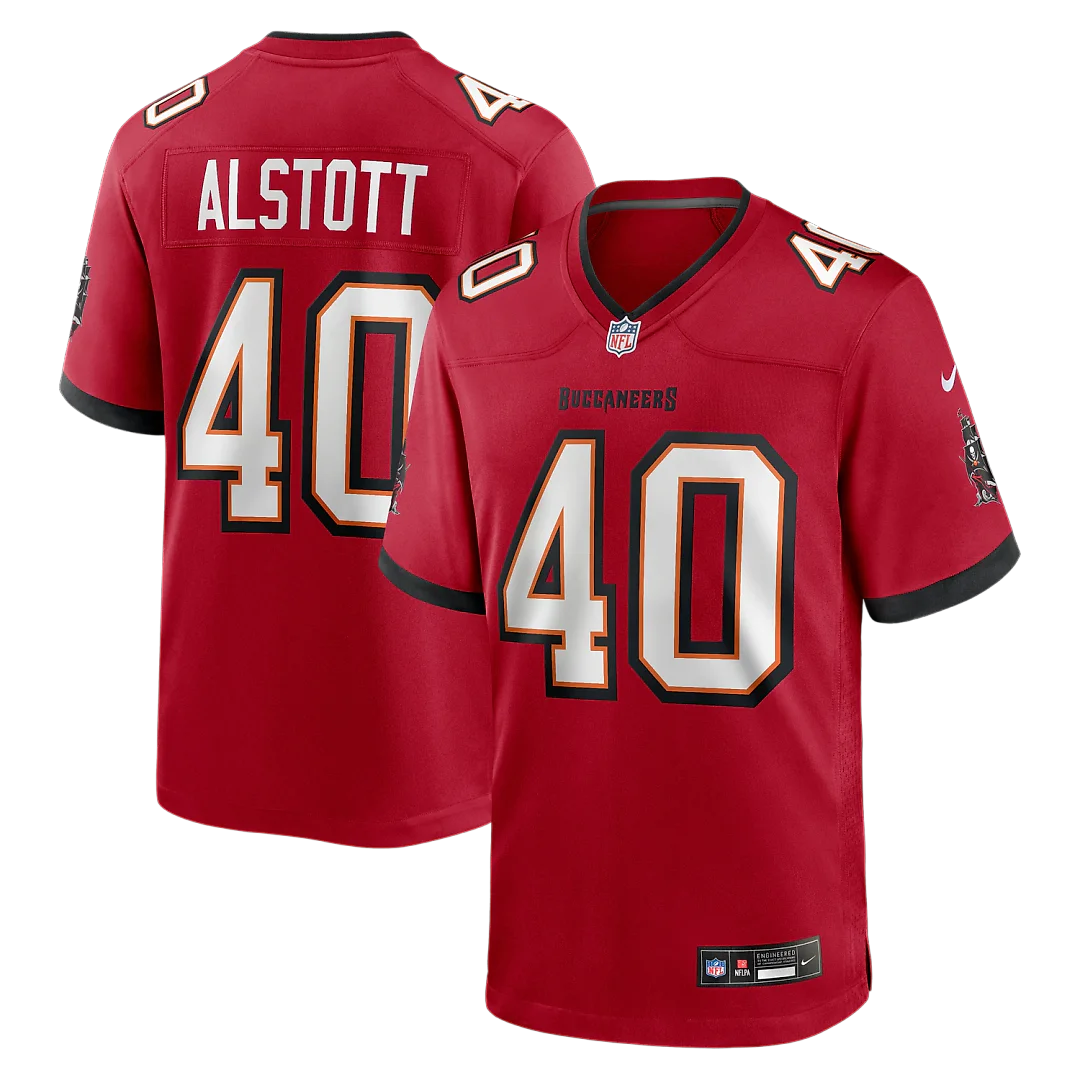 Zennovawear Mike Alstott Tampa Bay Buccaneers Retired Player Game Jersey - Red