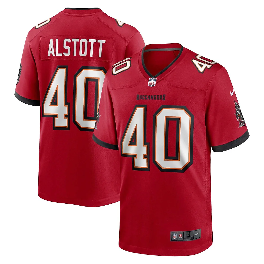 Zennovawear Mike Alstott Tampa Bay Buccaneers Retired Player Game Jersey - Red