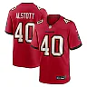 Zennovawear Mike Alstott Tampa Bay Buccaneers Retired Player Game Jersey - Red