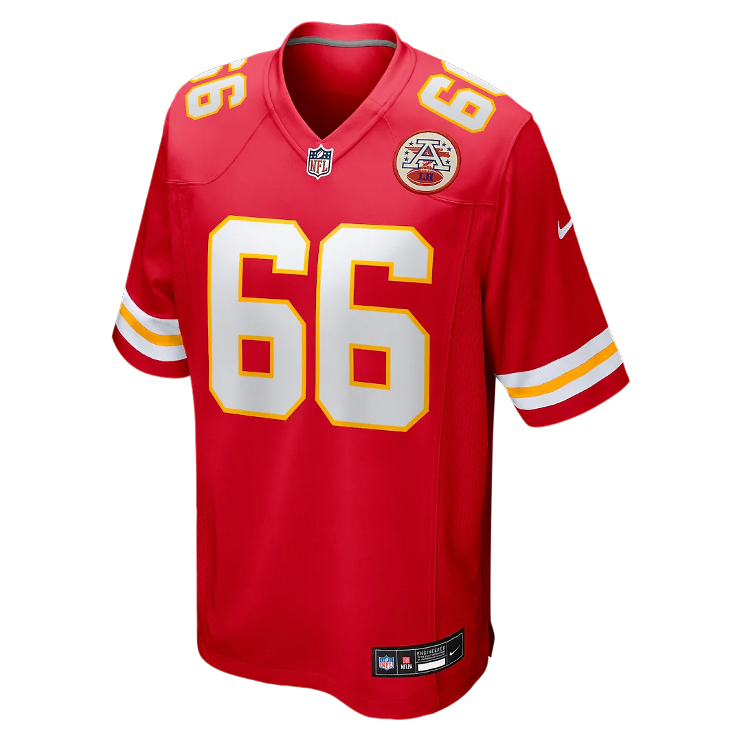 Zennovawear Mike Caliendo Kansas City Chiefs Game Player Jersey - Red