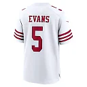 Zennovawear Mike Evans San Francisco 49ers Game Jersey - Men's White