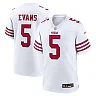 Zennovawear Mike Evans San Francisco 49ers Game Jersey - Men's White