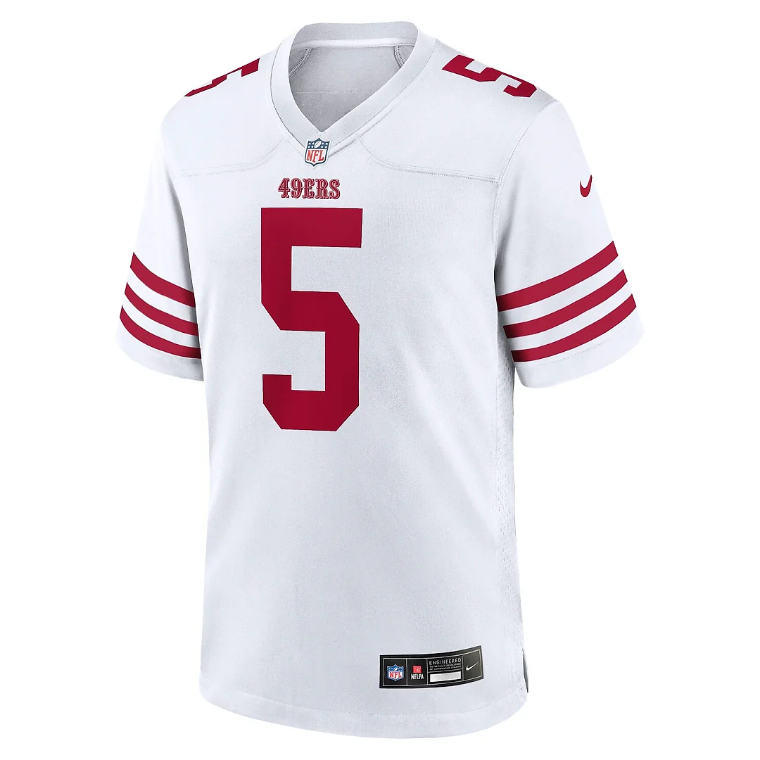 Zennovawear Mike Evans San Francisco 49ers Game Jersey - Men's White