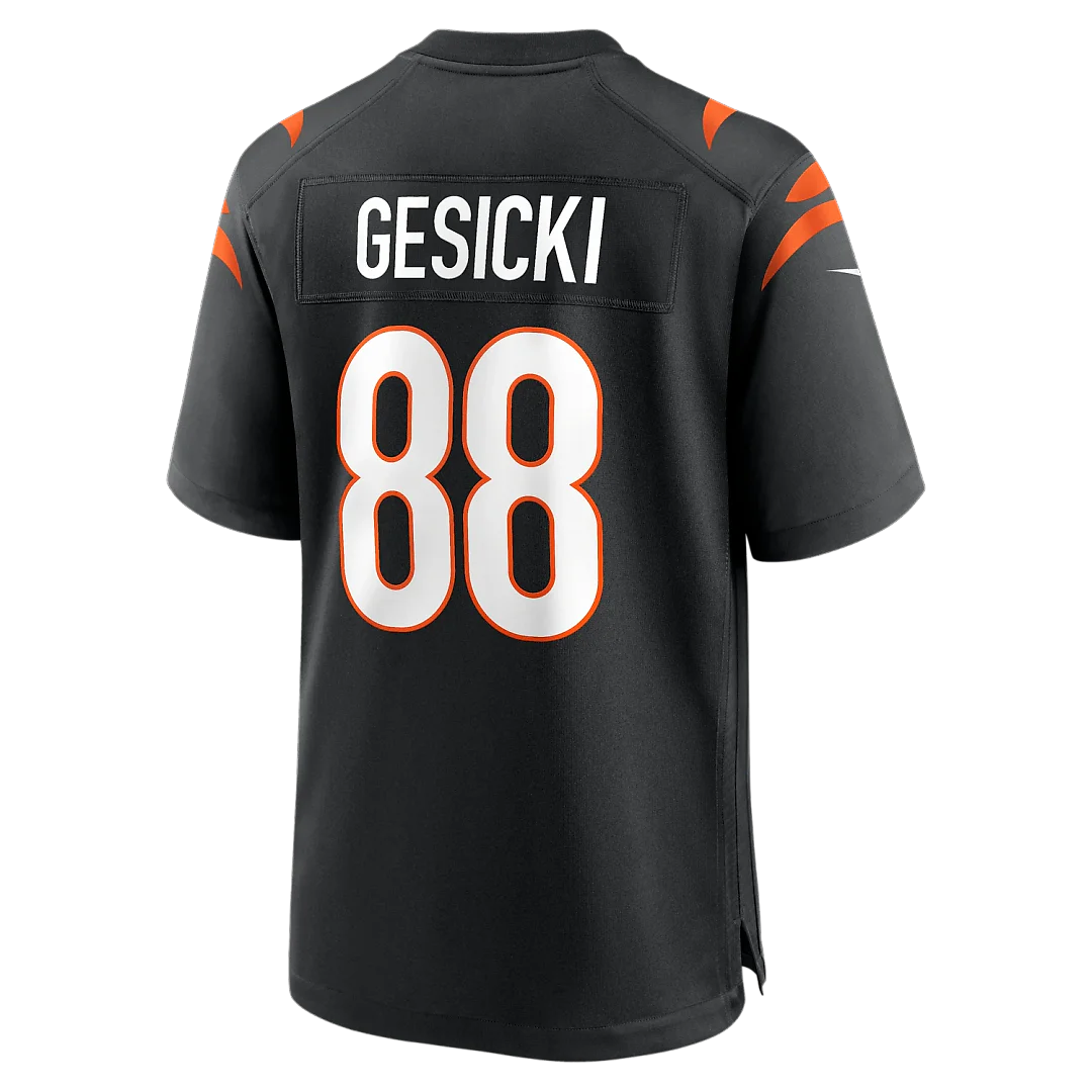 Zennovawear Mike Gesicki Cincinnati Bengals Game Jersey - Black