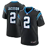 Zennovawear Mike Jackson Carolina Panthers Game Jersey - Black