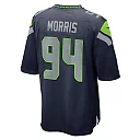 Zennovawear Mike Morris Seattle Seahawks Game Jersey - College Navy