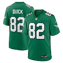 Zennovawear Mike Quick Philadelphia Eagles Retired Player Alternate Game Jersey - Kelly Green