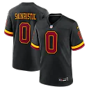 Zennovawear Mike Sainristil Washington Commanders Hail Raiser Alternate Game Jersey - Black