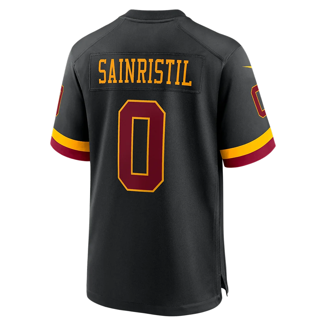 Zennovawear Mike Sainristil Washington Commanders Hail Raiser Alternate Game Jersey - Black