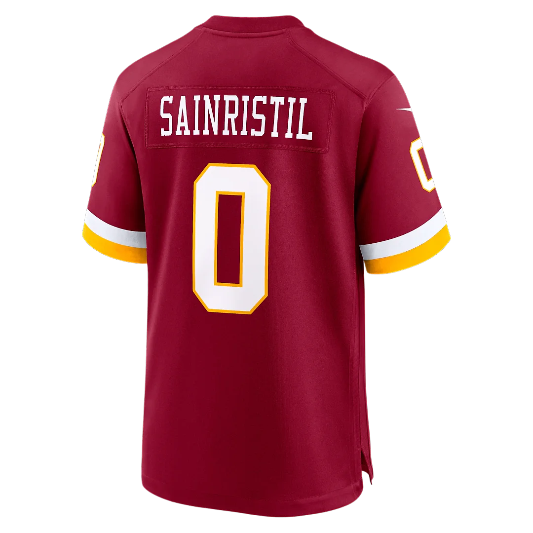 Zennovawear Mike Sainristil Washington Commanders Game Jersey - Burgundy