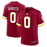 Zennovawear Mike Sainristil Washington Commanders Game Jersey - Burgundy