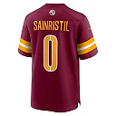 Zennovawear Mike Sainristil Washington Commanders Game Jersey - Burgundy