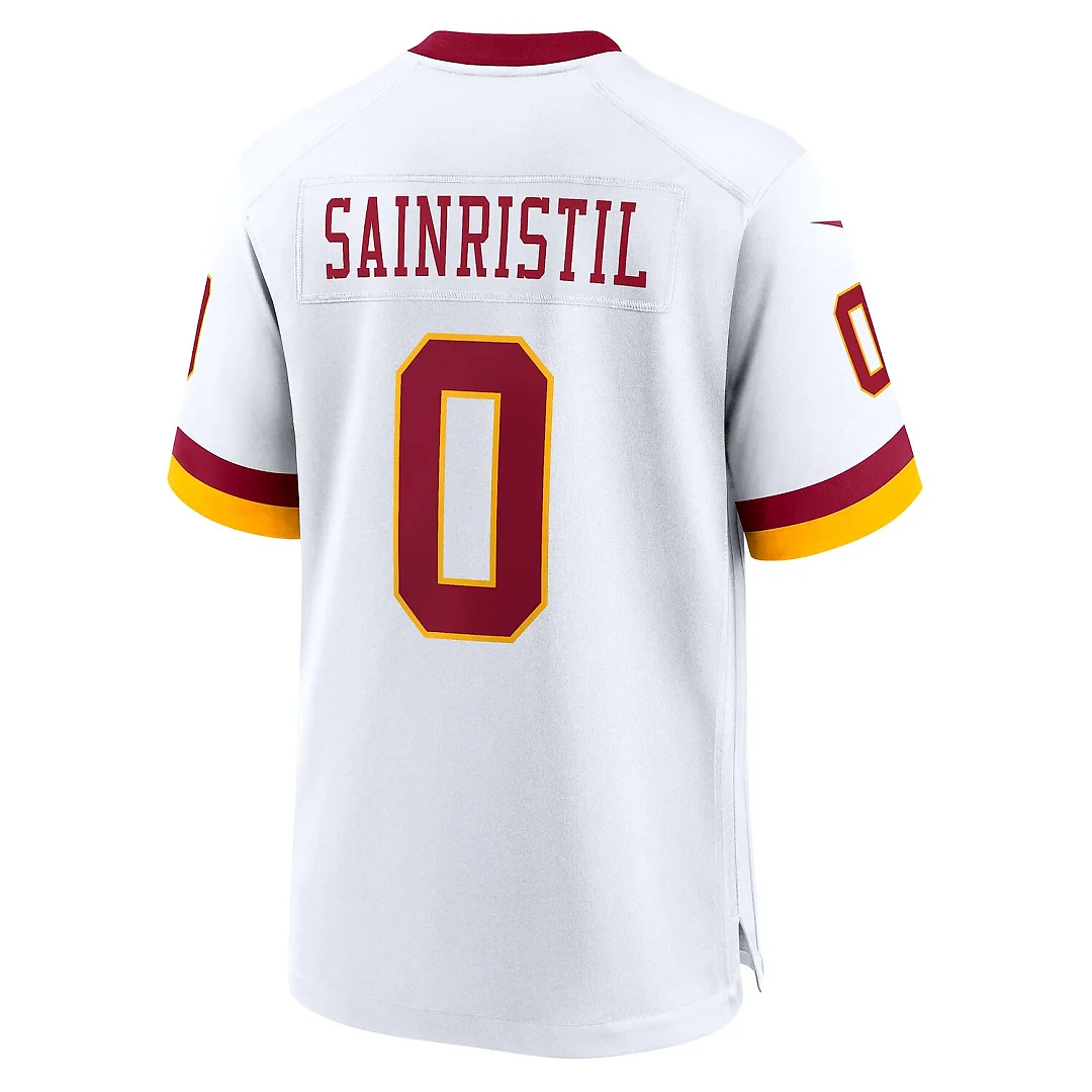Zennovawear Mike Sainristil Washington Commanders Game Super Bowl Era Jersey - White