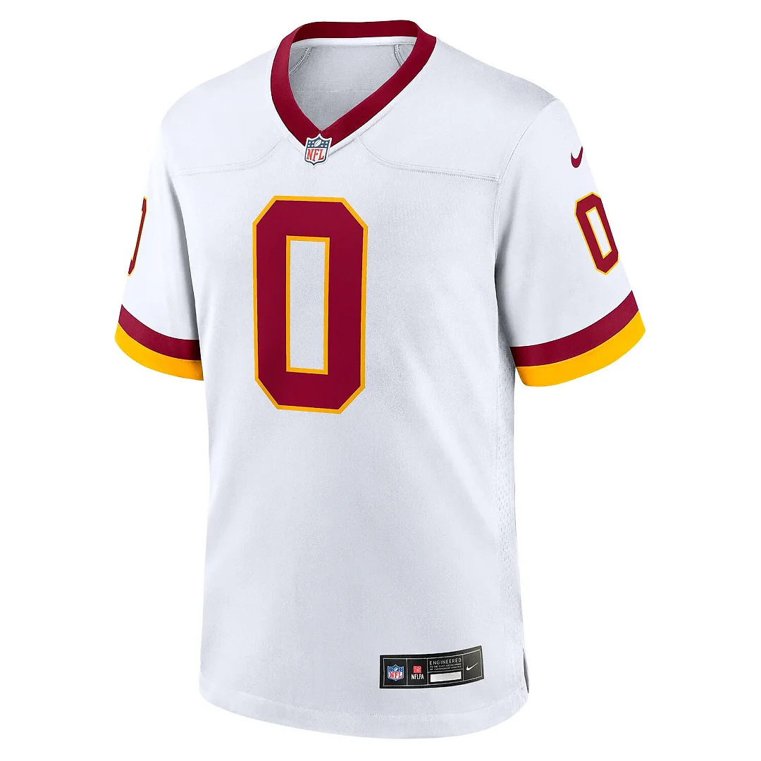 Zennovawear Mike Sainristil Washington Commanders Game Super Bowl Era Jersey - White