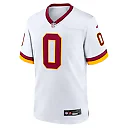 Zennovawear Mike Sainristil Washington Commanders Game Super Bowl Era Jersey - White
