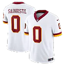 Zennovawear Mike Sainristil Washington Commanders Vapor FUSE. Stitched Limited Jersey - White