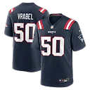 Zennovawear Mike Vrabel New England Patriots Game Retired Player Jersey - Navy