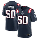 Zennovawear Mike Vrabel New England Patriots Game Retired Player Jersey - Navy