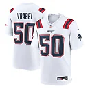 Zennovawear Mike Vrabel New England Patriots Retired Player Game Jersey - White