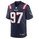 Zennovawear Milton Williams New England Patriots Game Player Jersey - Navy