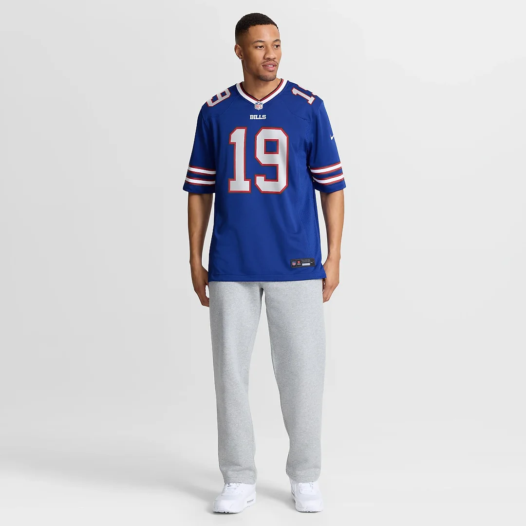 Zennovawear Mitch Wishnowsky Buffalo Bills Team Game Jersey - Royal