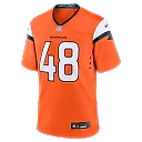 Zennovawear Mitchell Fraboni Denver Broncos Team Game Jersey - Orange