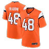 Zennovawear Mitchell Fraboni Denver Broncos Team Game Jersey - Orange