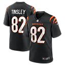 Zennovawear Mitchell Tinsley Cincinnati Bengals Team Game Jersey - Black
