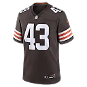 Zennovawear Mohamoud Diabate Cleveland Browns Team Game Jersey - Brown