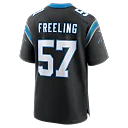 Zennovawear Monroe Freeling Carolina Panthers 2026 NFL Draft First Round Pick No. 19 Team Game Jersey - Black