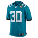 Zennovawear Montaric Brown Jacksonville Jaguars Game Player Jersey - Teal