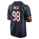 Zennovawear Montez Sweat Chicago Bears Game Jersey - Navy