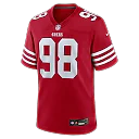 Zennovawear Mykel Williams San Francisco 49ers Team Game Jersey - Scarlet